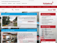 Tablet Screenshot of feuerwehr-schladming.at